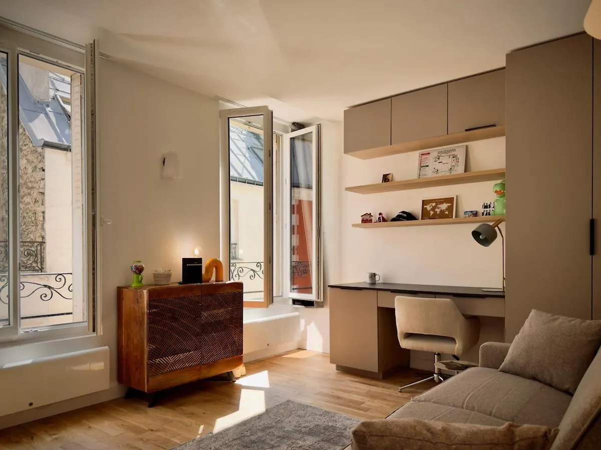 公寓 Studio Cosy Et Calme Paris 17 Batignolles
