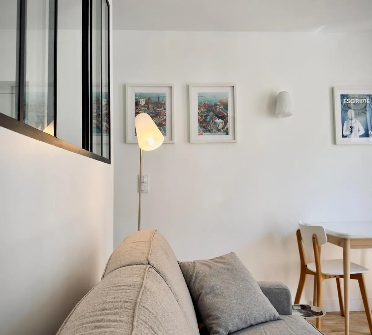 Studio Cosy Et Calme Paris 17 Batignolles