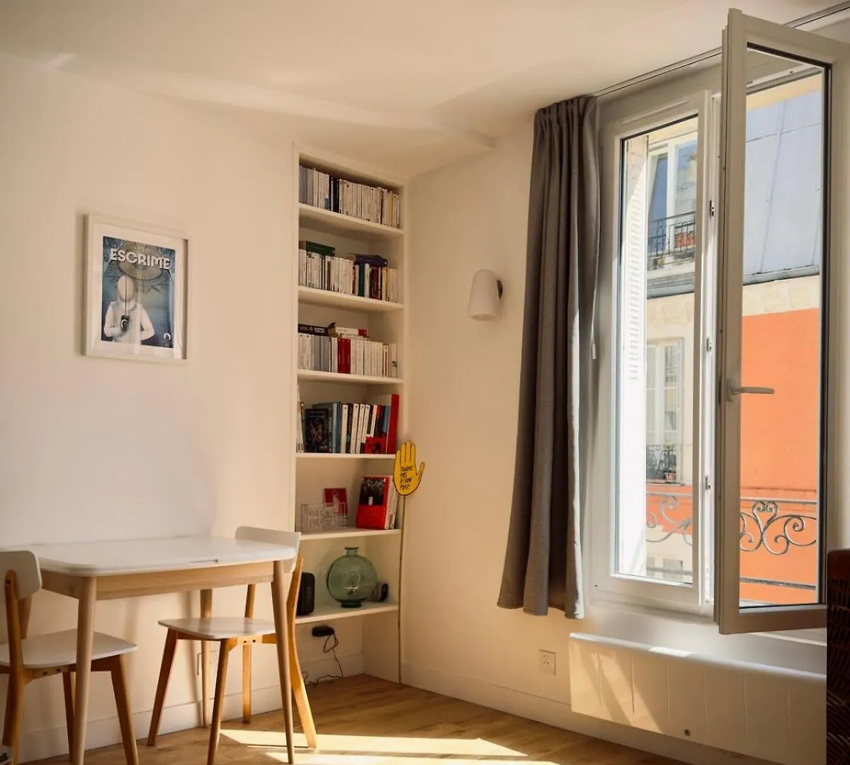 公寓 Studio Cosy Et Calme Paris 17 Batignolles