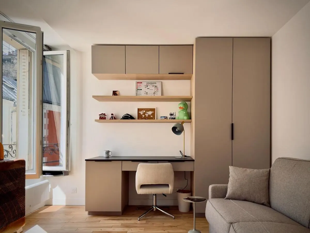 Studio Cosy Et Calme Paris 17 Batignolles 公寓